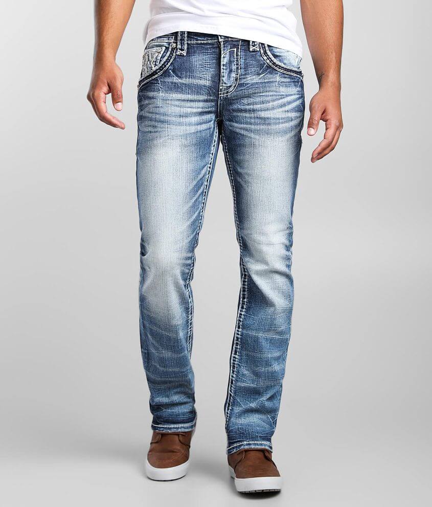 Rock Revival Leeroy Straight Stretch Jean front view