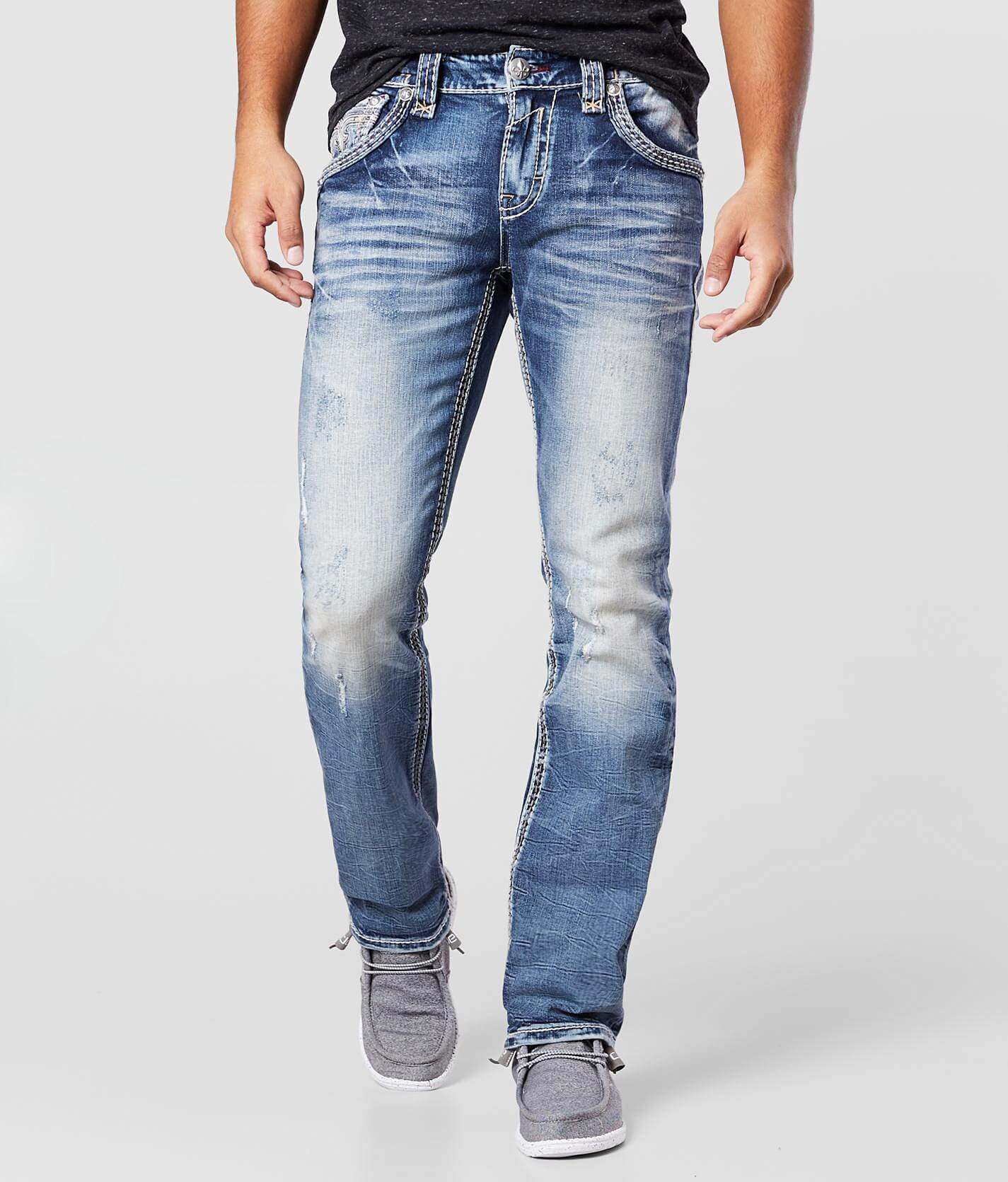 new rock revival mens jeans