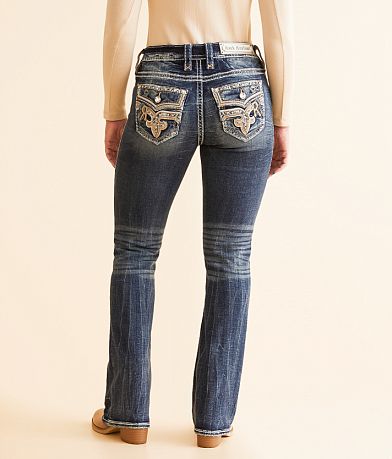 Rock Revival Haniel Easy Tailored Boot Stretch Jean back view