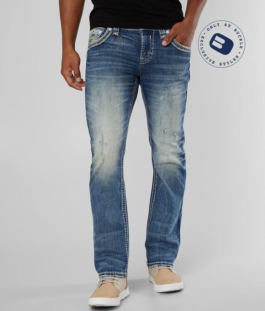 Rock Revival Goldfinch Straight Stretch Jean front view