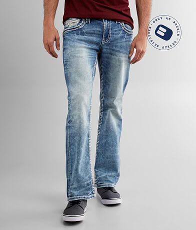 Men's Rock Revival Bootcut Jeans | Buckle