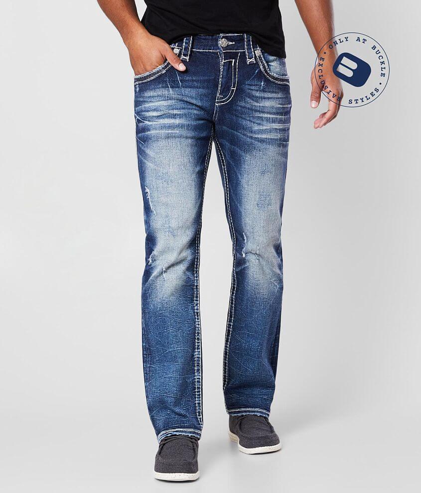 Rock Revival Boulder Straight Stretch Jean - Men's Jeans in Boulder ...