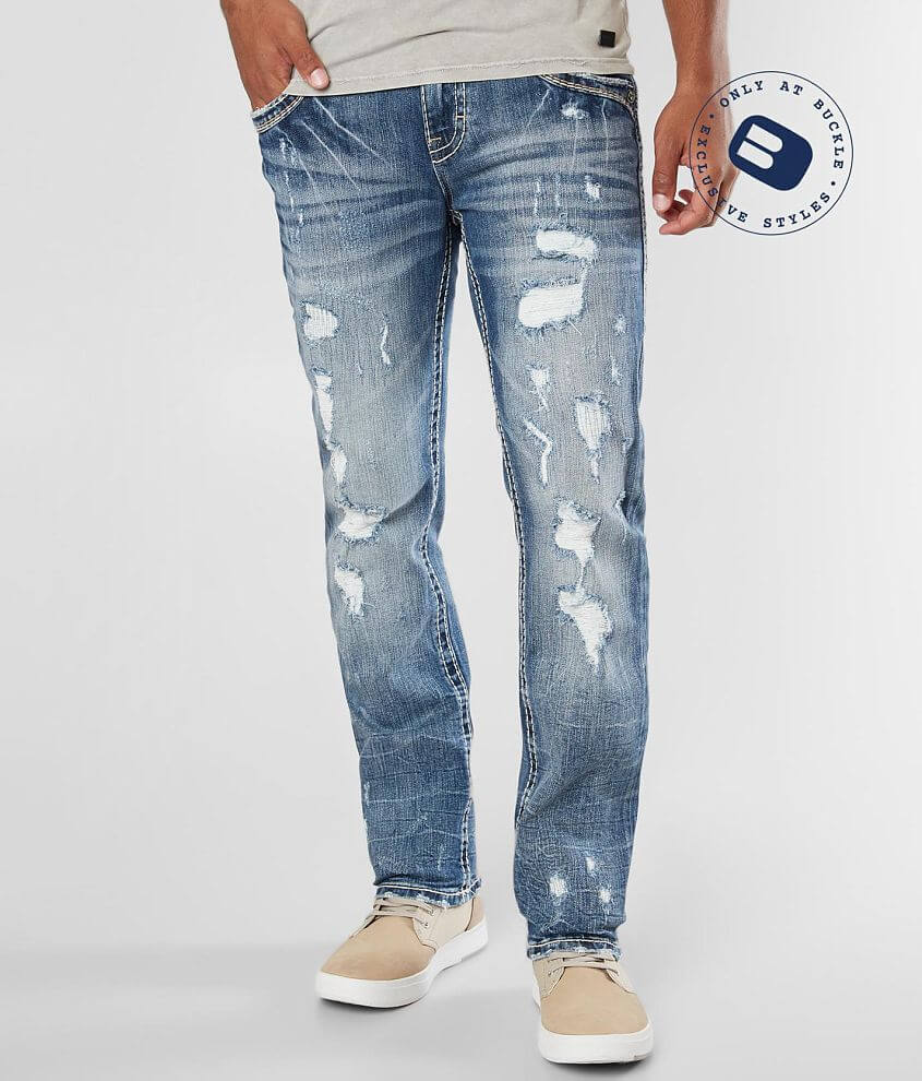 Rock Revival Neruda Straight Stretch Jean front view