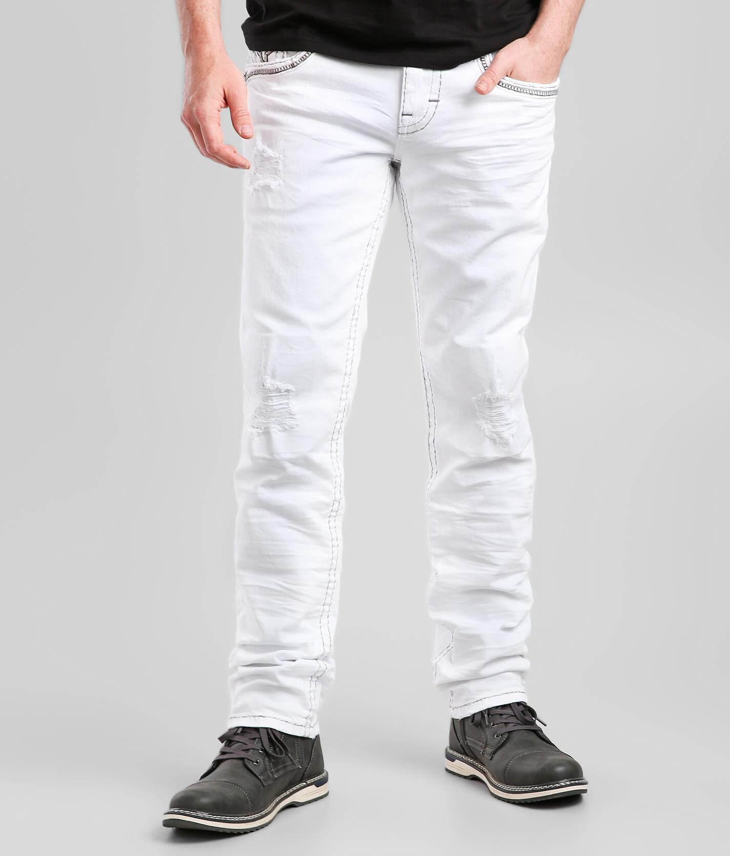 rock revival khaki jeans