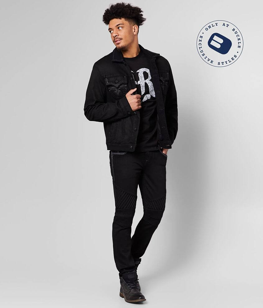 Rock Revival Marston Biker Stretch Jean - Men's Jeans in