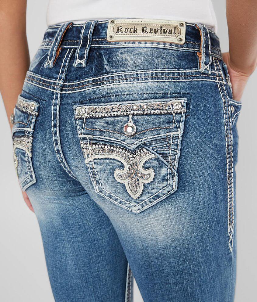 Rock Revival Glade Easy Stretch Cropped Jean front view