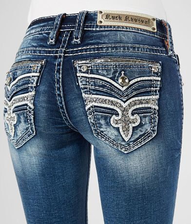 Rock Revival Eilis Boot Stretch Jean back pocket view