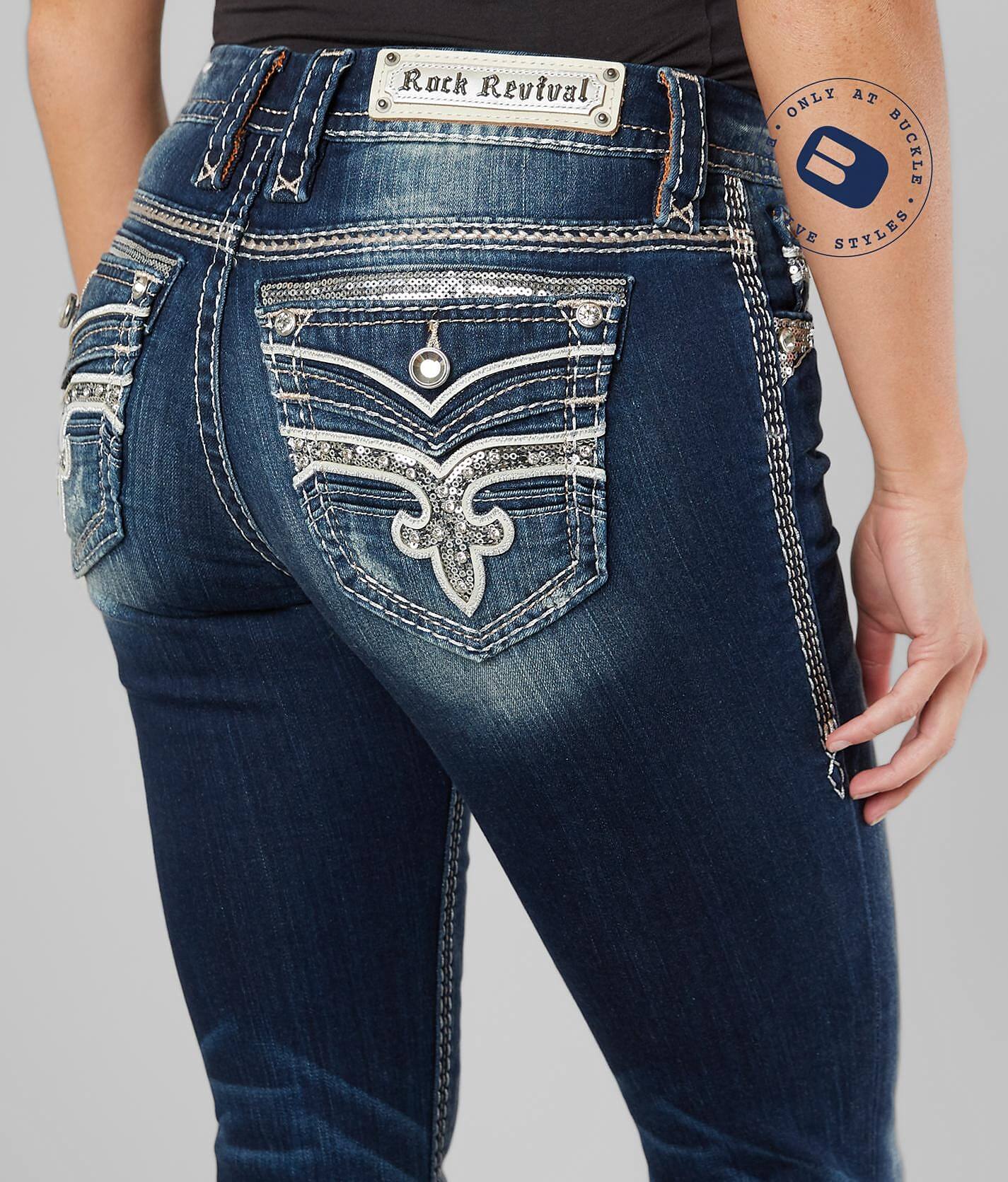 buckle womens rock revival jeans