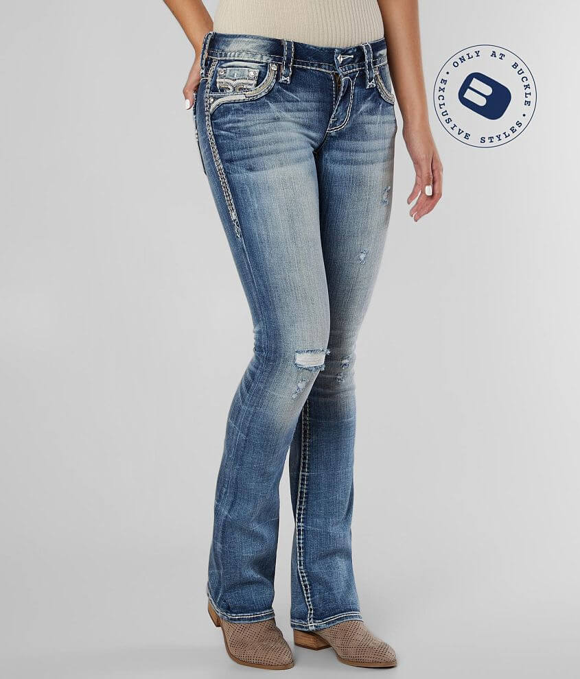 Rock Revival Peachy Boot Stretch Jean front view