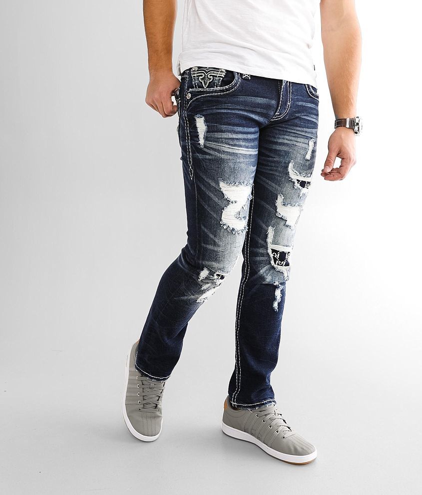 Rock Revival Prewitt Slim Straight Stretch Jean Men's Jeans in