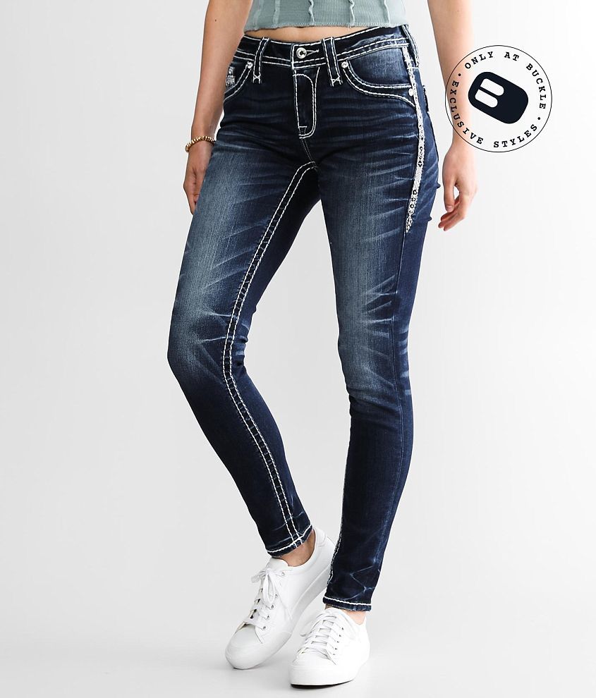 Rock Revival Fay Low-Rise Skinny Stretch Jean front view