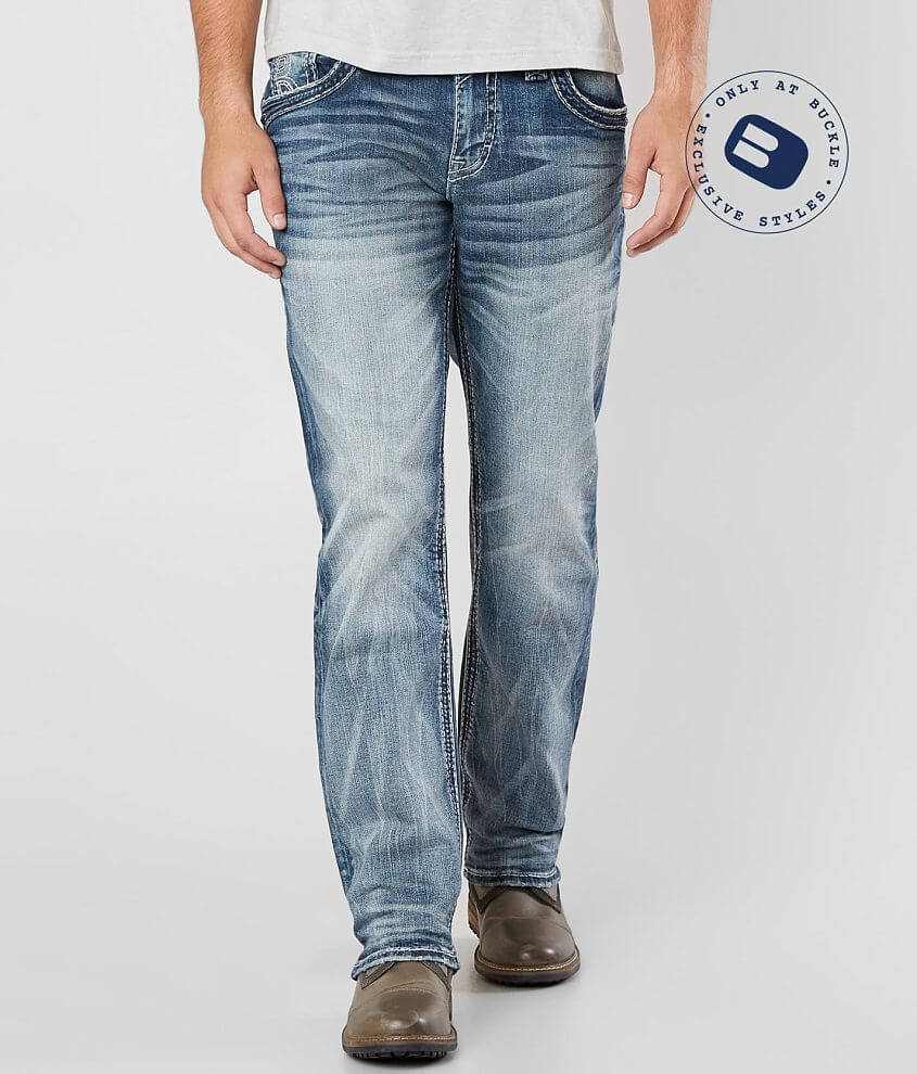 Rock Revival Tilden Relaxed Straight 17 Jean front view