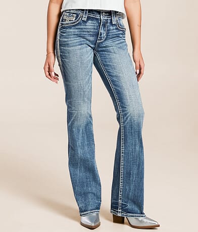 Rock Revival Alivine Universal Boot Stretch Jean full left side view