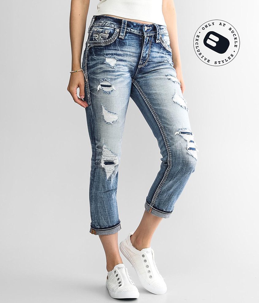 Rock revival hot sale capri jeans