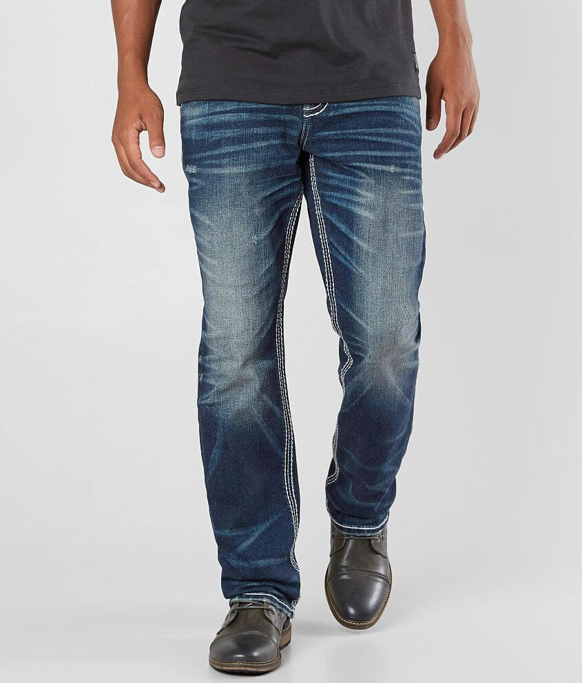 Rock Revival Lofton Relaxed Straight 17 Jean front view