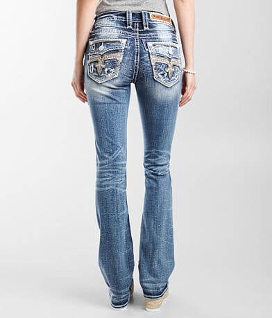 Rock Revival Limestone Mid-Rise Boot Stretch Jean BACK