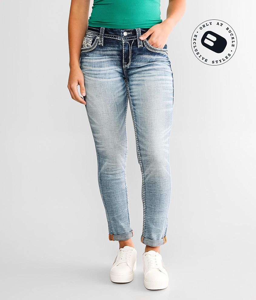 Rock Revival Rosewood Easy Ankle Skinny Jean front view