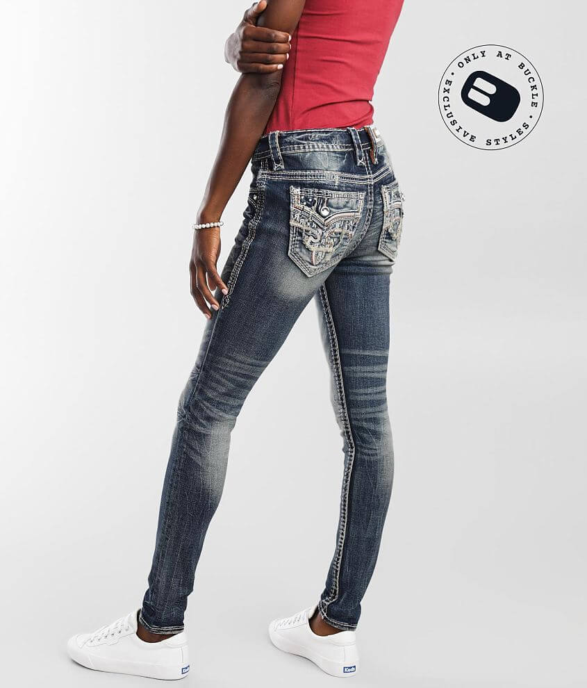 Rock Revival Rosewood Skinny Stretch Jean front view