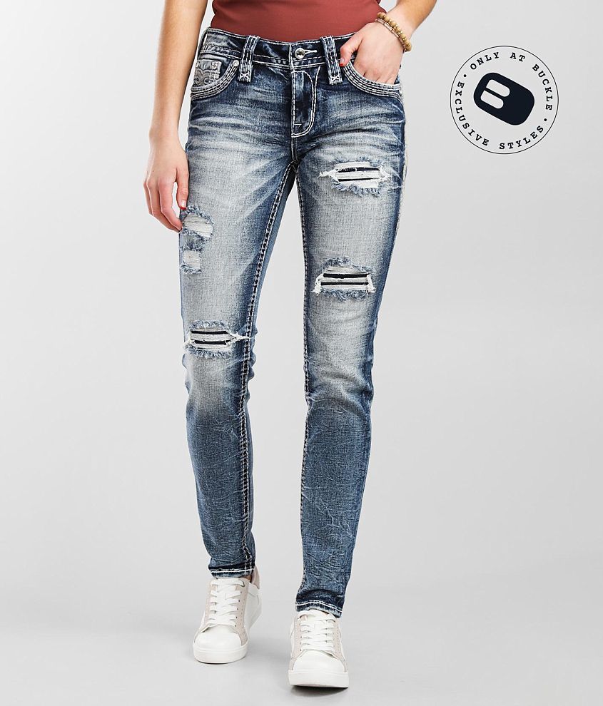 Rock Revival Low Rise Skinny Stretch Jean front view