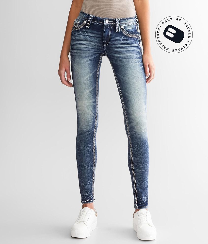 Rock Revival Kelcie Low Rise Skinny Stretch Jean front view