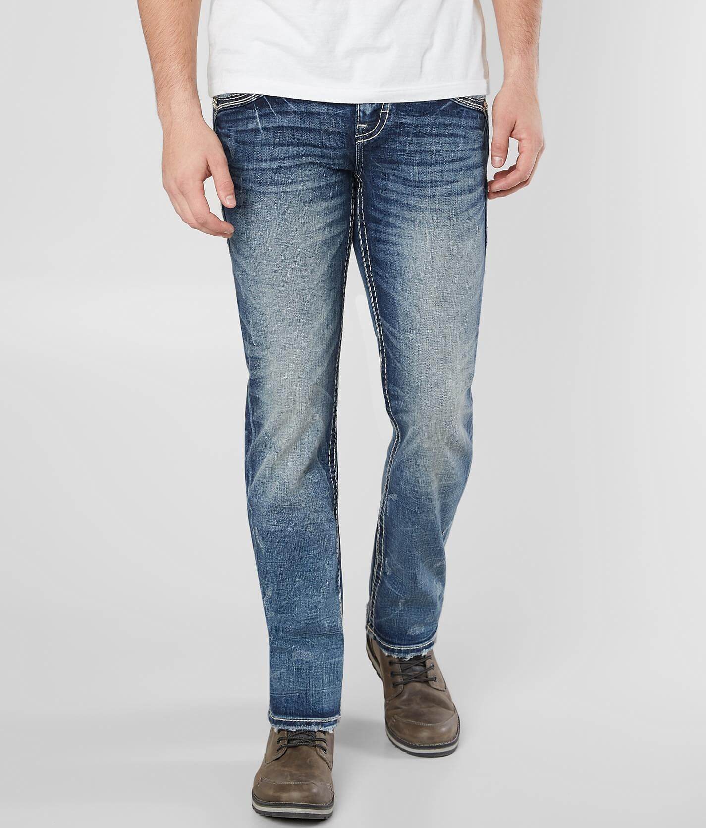 slim straight rock revival jeans