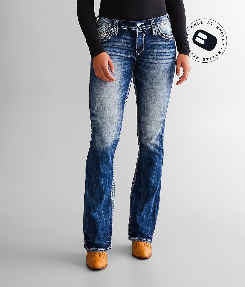 Rock Revival Nuri Easy Boot Stretch Jean front view
