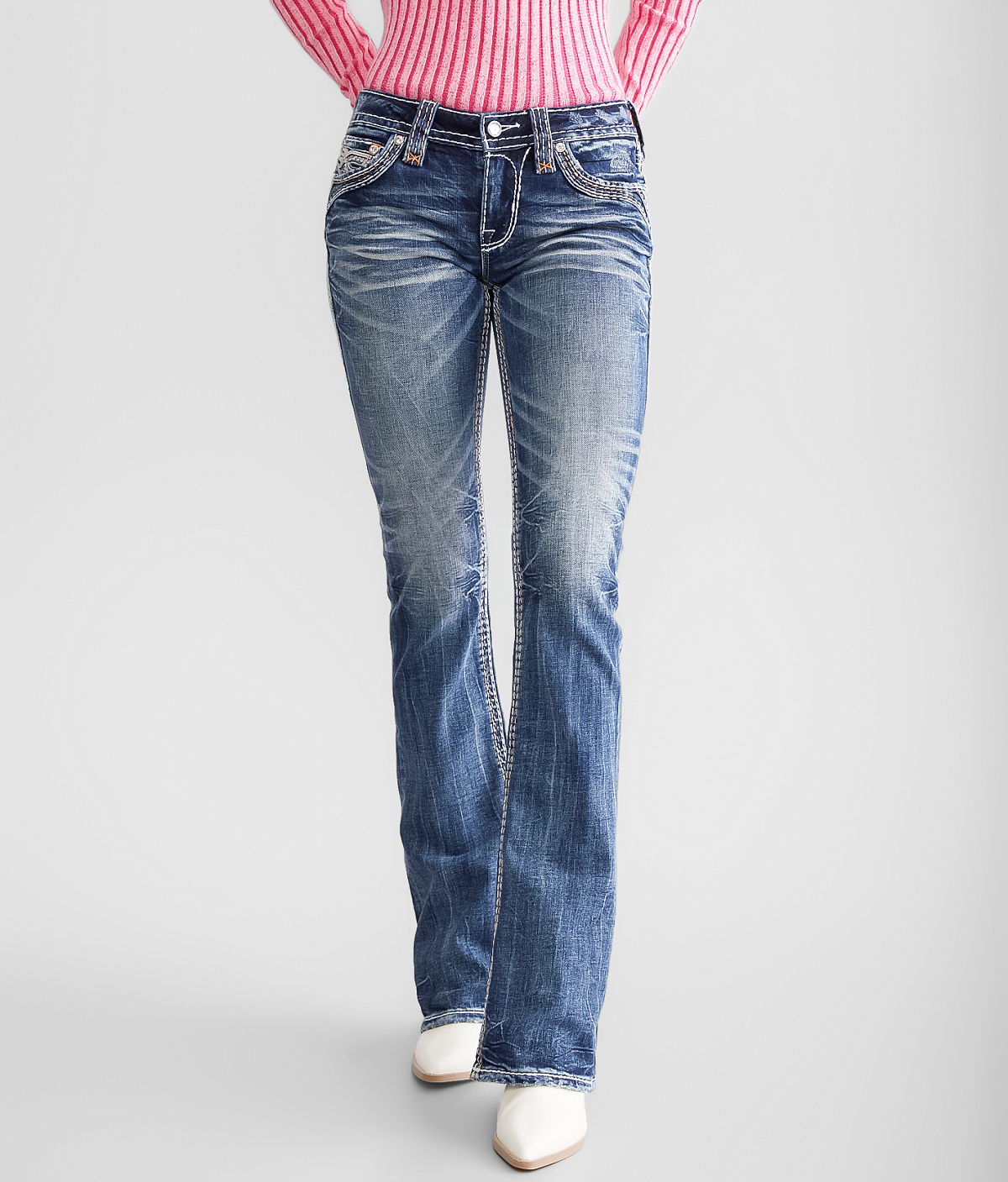 Rock Revival Zola Low Rise Boot Stretch Jean — Zola B204 by Buckle