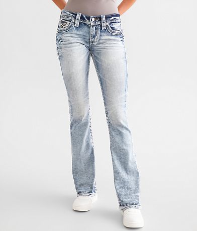 Rock Revival Alyvia Low Rise Boot Stretch Jean front view