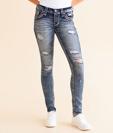 Rock Revival Sarah Low Rise Skinny Stretch Jean front view