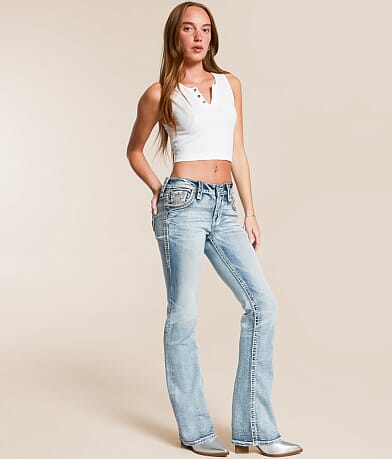 Rock Revival Abelia Mid-Rise Boot Stretch Jean front view