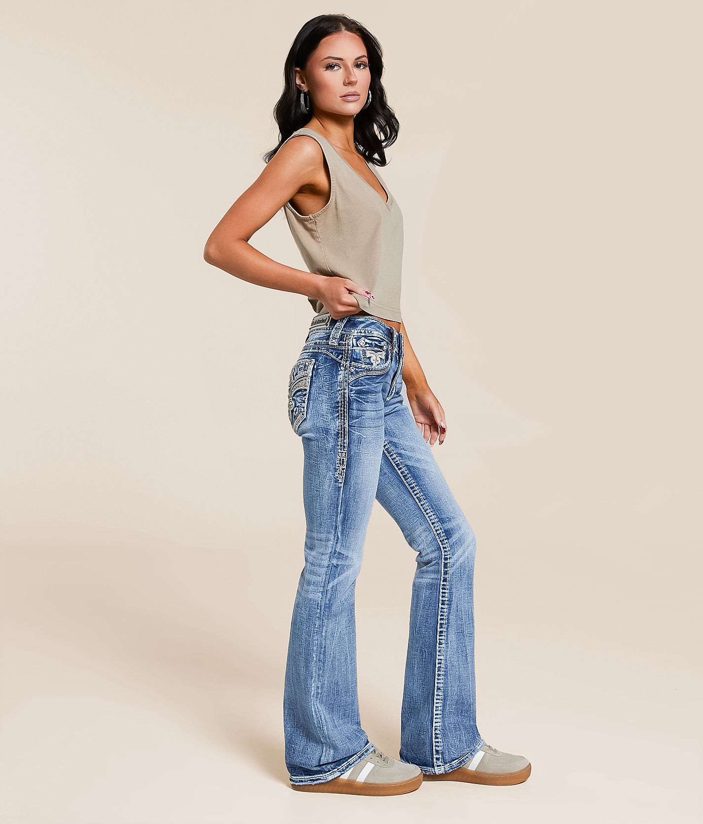 Rock Revival Nicole Low Rise Boot Stretch Jean - Women's