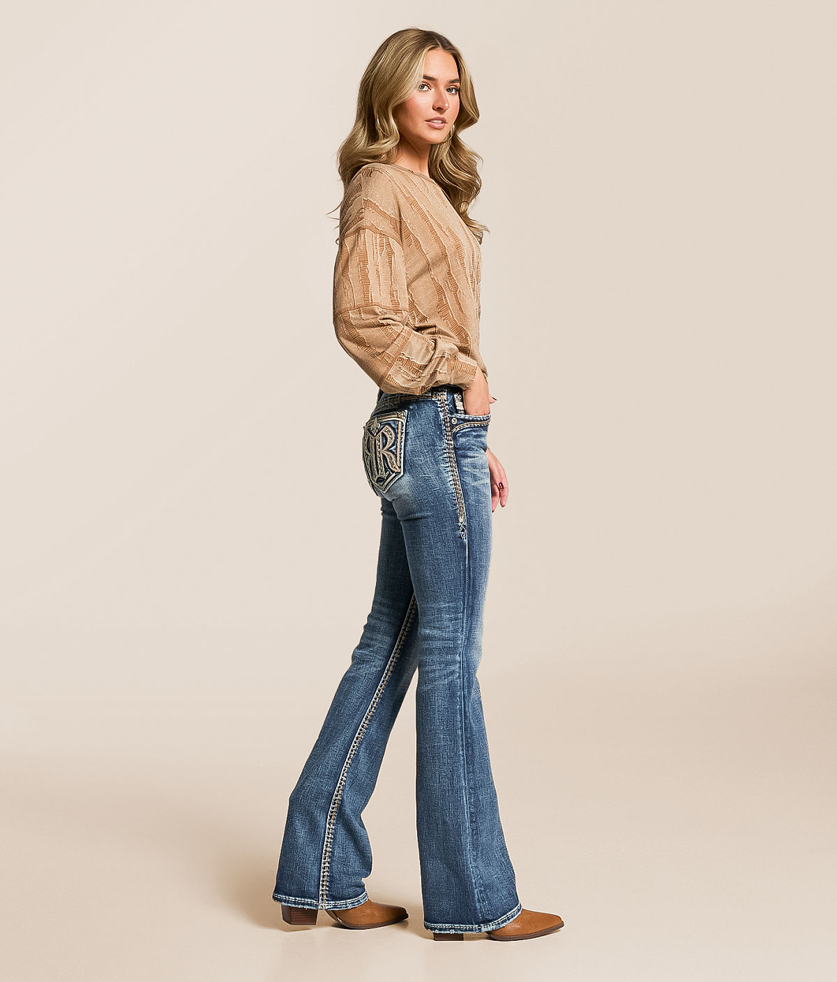 Rock Revival Sydney Low Rise Boot Stretch Jean — Sydney B202 by Buckle