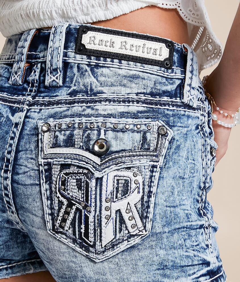 Yalini Mid-Rise Stretch Short