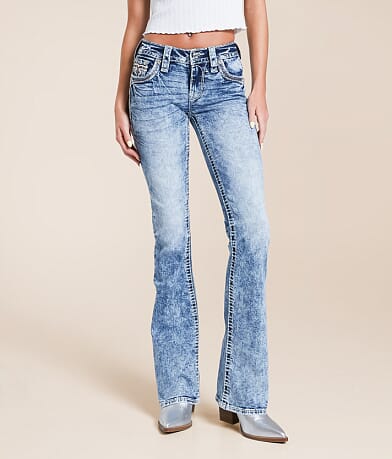 Rock Revival Agate Low Rise Boot Stretch Jean full left side view