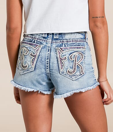Rock Revival Agate Universal Stretch Short back view