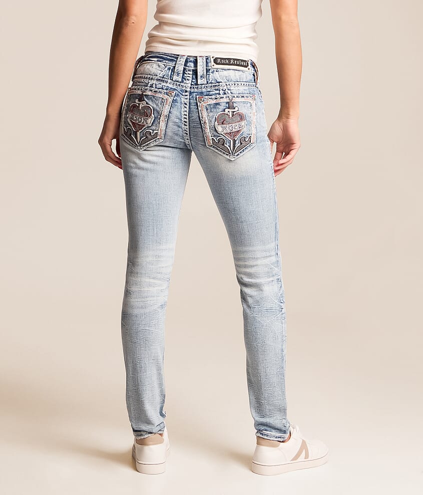 Rosalith Low Rise Skinny Stretch Jean