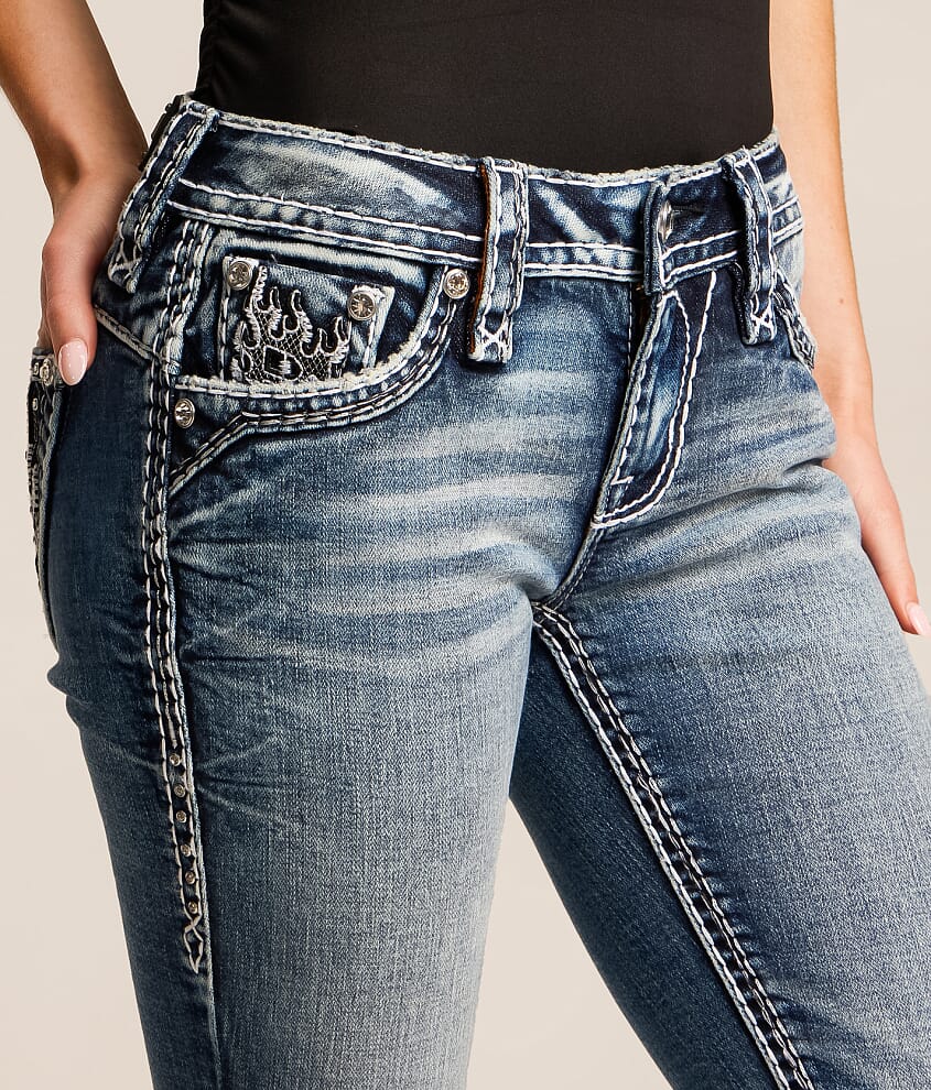 Enya Low Rise Skinny Stretch Jean - thumbnail 5
