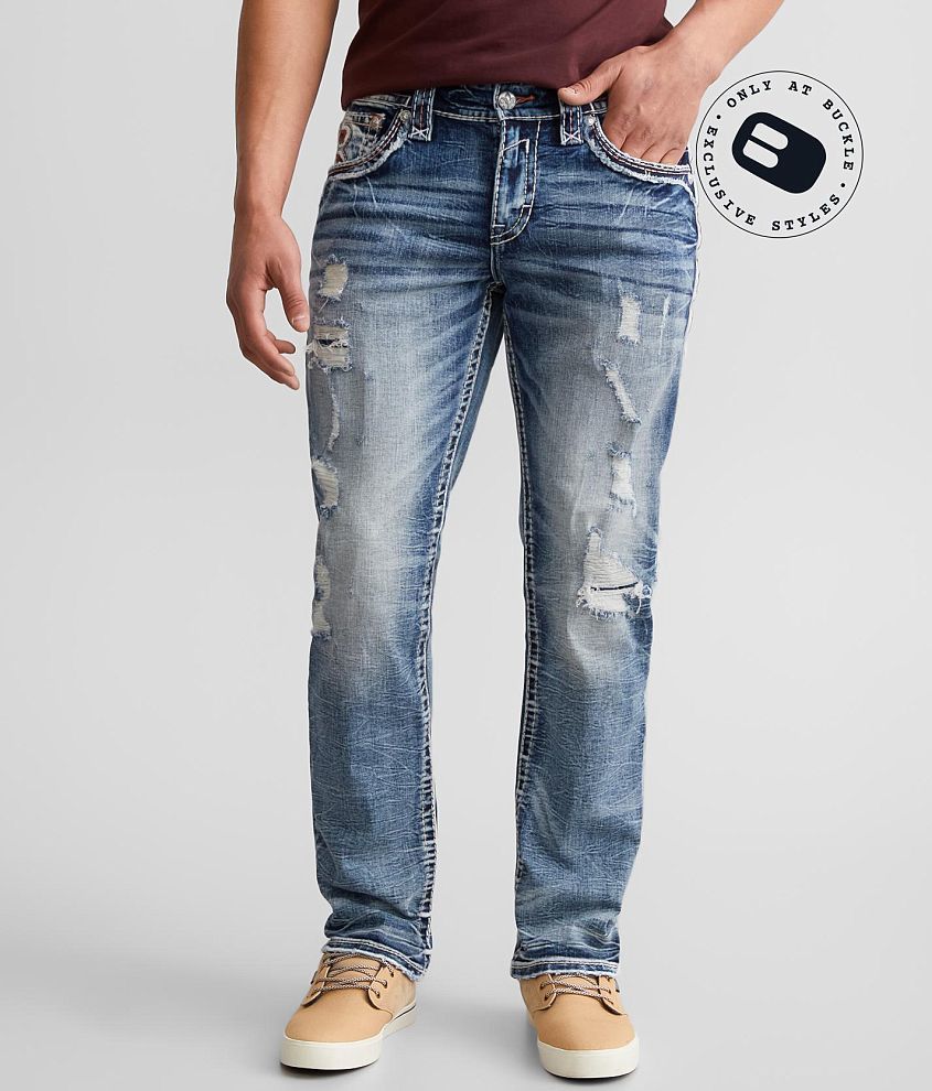 Rock Revival Cypress Straight Stretch Jean front view