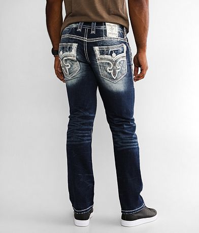 Rock Revival Zinfandel Straight Stretch Jean back view