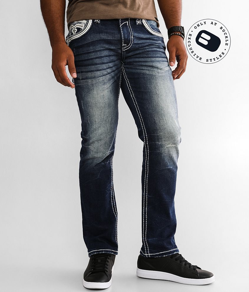 Rock Revival Zinfandel Straight Stretch Jean front view