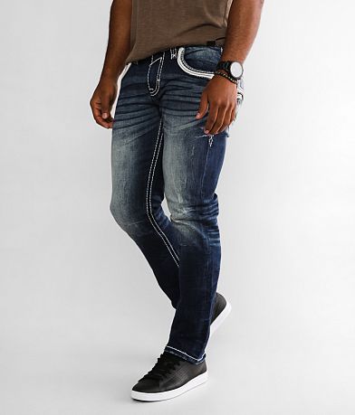 Rock Revival Zinfandel Straight Stretch Jean full left side view