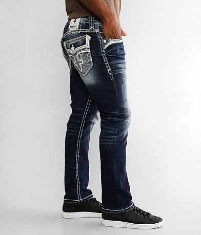 Rock Revival Zinfandel Straight Stretch Jean full right side view
