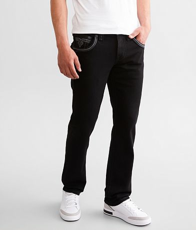 Rock Revival Lunar Rock Straight Stretch Jean front view