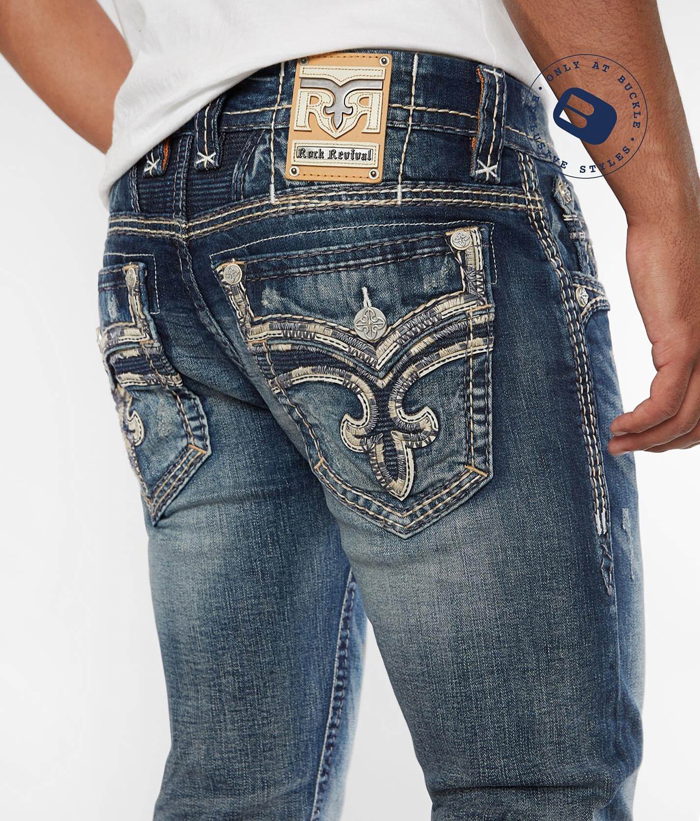 buckle jeans for men