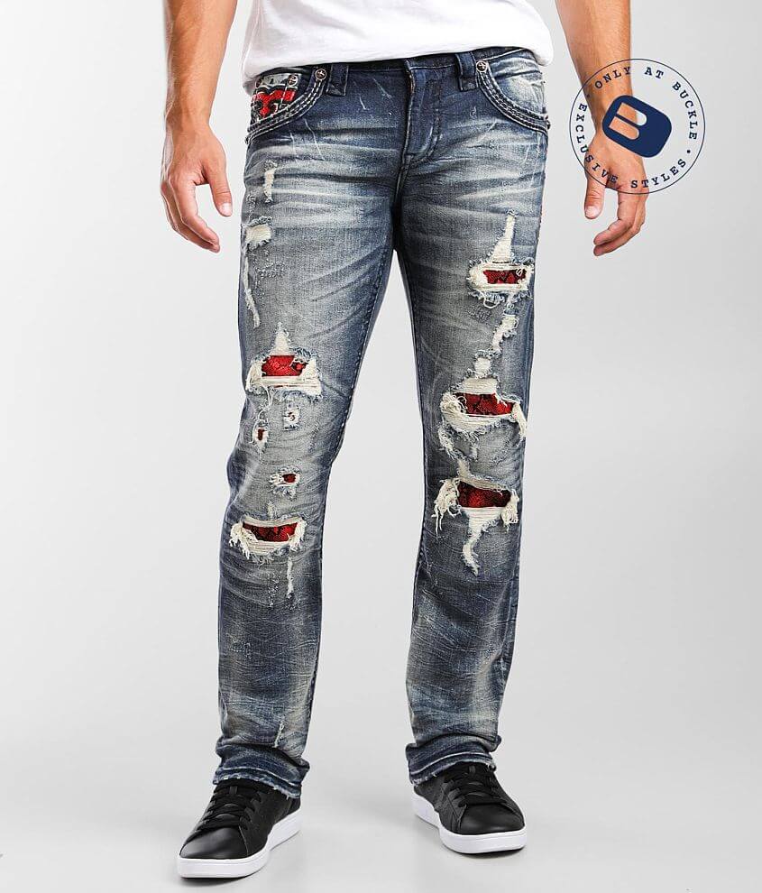 Rock Revival Satellite Straight Stretch Jean - Men's Jeans in Satellite ...