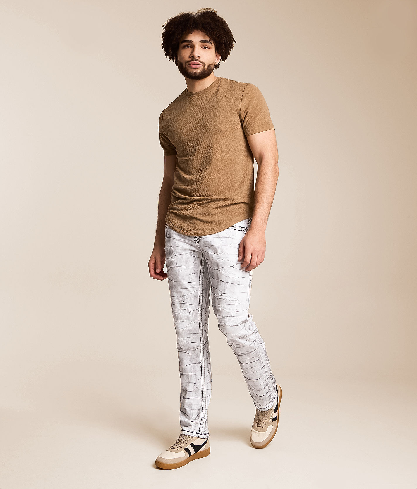 Rock Revival Bordeaux Straight Stretch Jean - Men's Jeans in