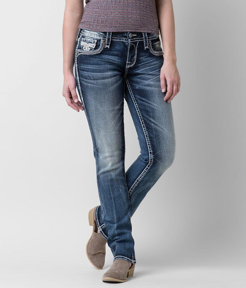 Rock Revival Lupe Easy Straight Stretch Jean front view