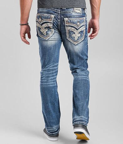 Rock Revival Ruth Straight Stretch Jean back view