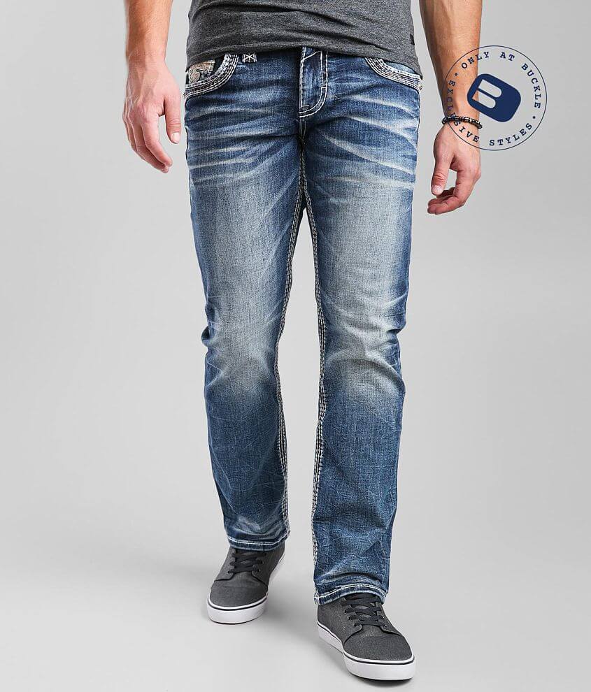 Rock Revival Ruth Straight Stretch Jean front view