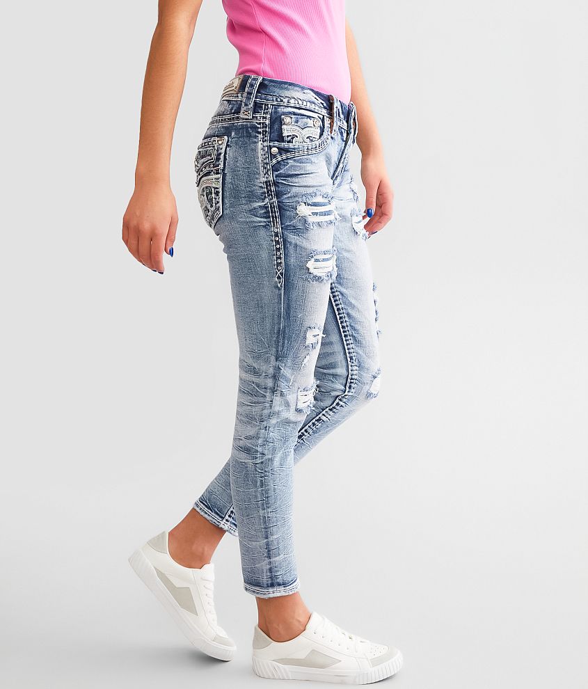 Rock Revival Celinda Low Rise Ankle Skinny Stretch Jean front view